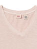 GOOD TIMES VネックTシャツ LOOSE KNIT JSY Garment Dye Sepia Rose